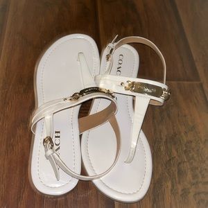 Pair of Coach Sandals